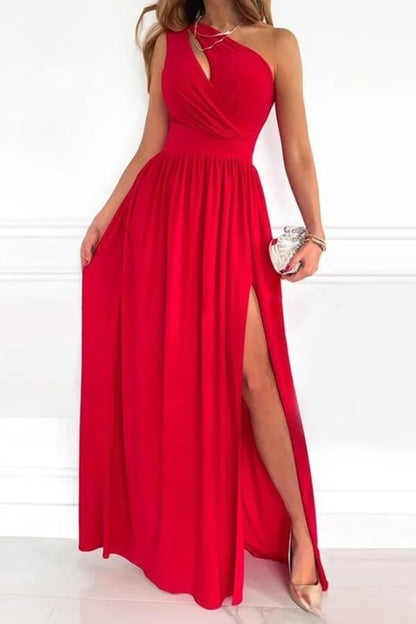 Nelsa - Elegantes Abendkleid mit einer Schulterpartie von Novella