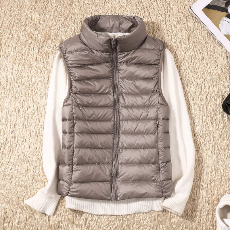 Prieta - Klassische wattierte Strickjacke für Frauen