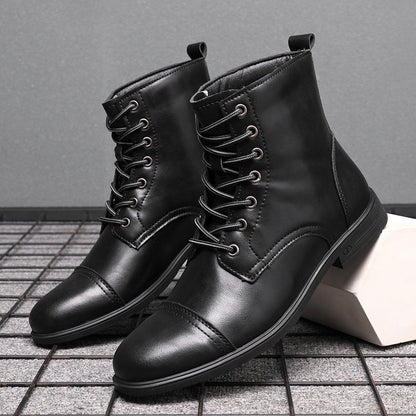 Elyvora™ | Elegante Lederstiefel für Männer