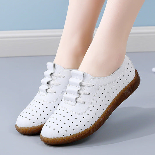Oxfords für Frauen Schuhe aus weichem Leder
