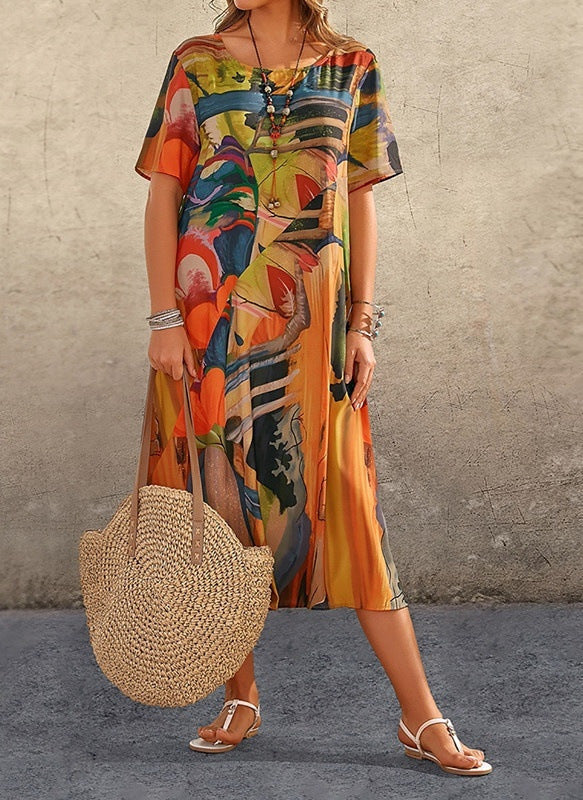 Emma - Freizeitkleid mit Druck
