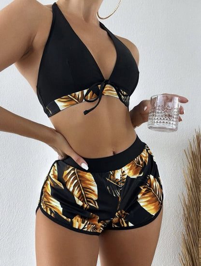Sexy Bademode-Damen-Bikini-Set