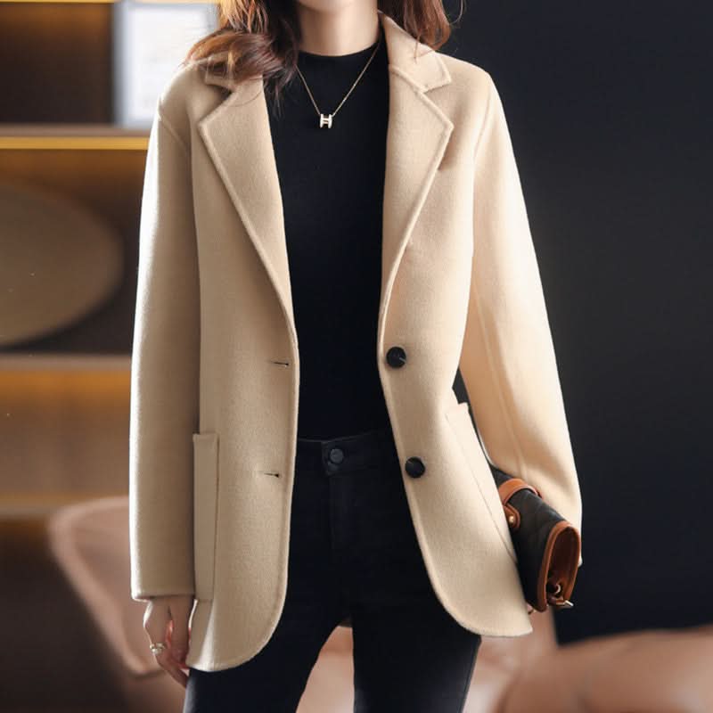 Eleganter Tweedblazer – warm, stilvoll und strapazierfähig für Damen