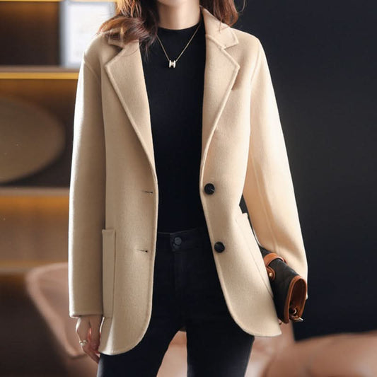 Eleganter Tweedblazer – warm, stilvoll und strapazierfähig für Damen