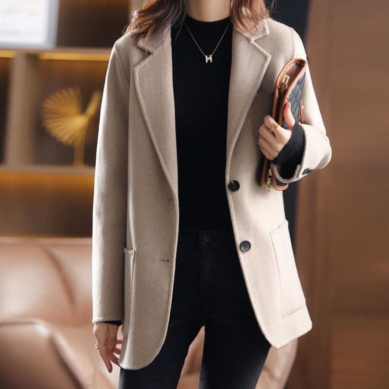 Eleganter Tweedblazer – warm, stilvoll und strapazierfähig für Damen