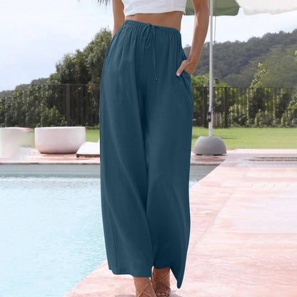 Luna | Sommerhose mit weitem Bein | Luftig & bequem | Relaxed Fit