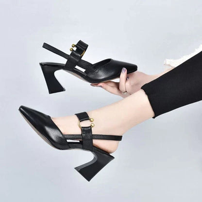 Elegante Sandalen mit orthopädischen Absätzen - Maximina