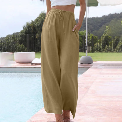 Luna | Sommerhose mit weitem Bein | Luftig & bequem | Relaxed Fit