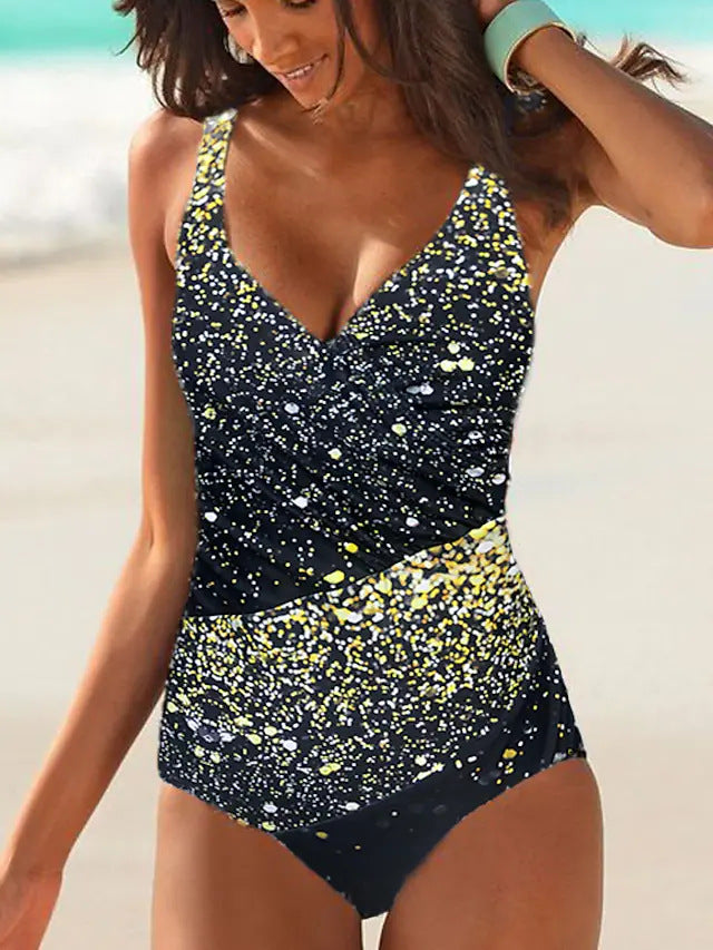Sexy-farbiger Bikini mit Farbverlauf