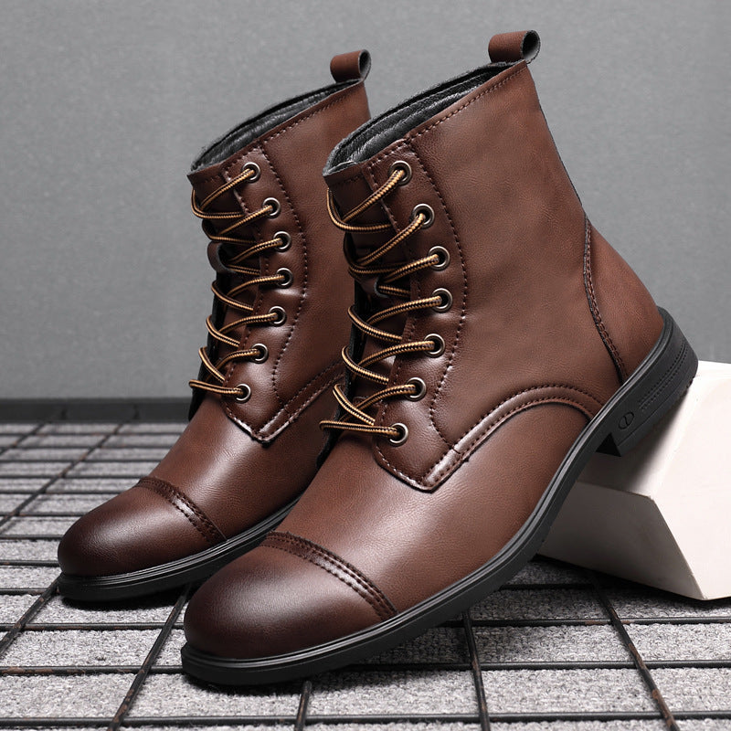 Elyvora™ | Elegante Lederstiefel für Männer