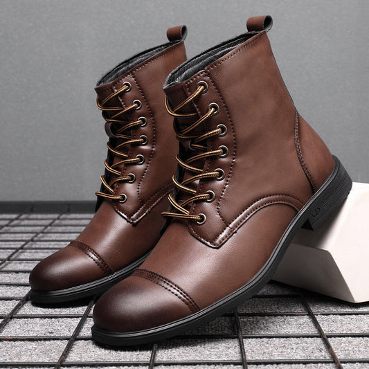 Elyvora™ | Elegante Lederstiefel für Männer