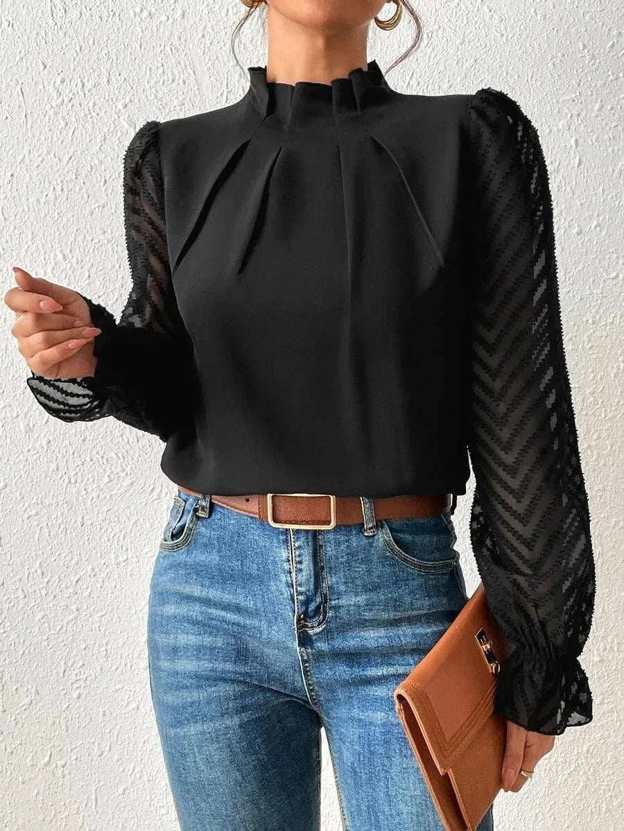 Damen-Top - Modern - Luxus-Baumwolle - Perfekt für jährliche Anlässe