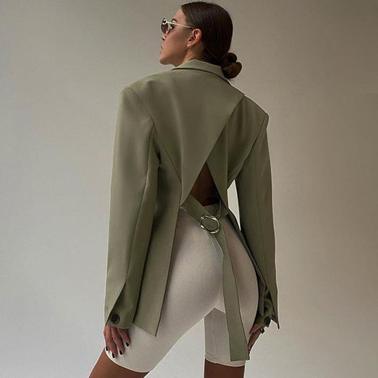 Adele | Rückenfreier Blazer