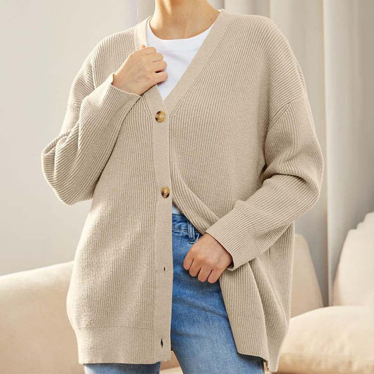 Warme Strickjacke für Frauen