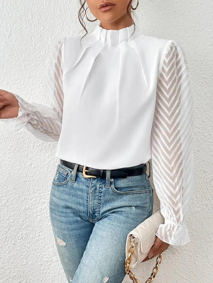 Damen-Top - Modern - Luxus-Baumwolle - Perfekt für jährliche Anlässe
