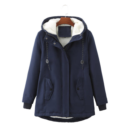 Damen-Wintermantel mit weichem Innenfutter