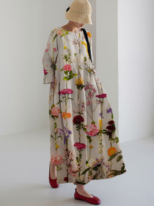 Jessica - Sommerliches Druckkleid