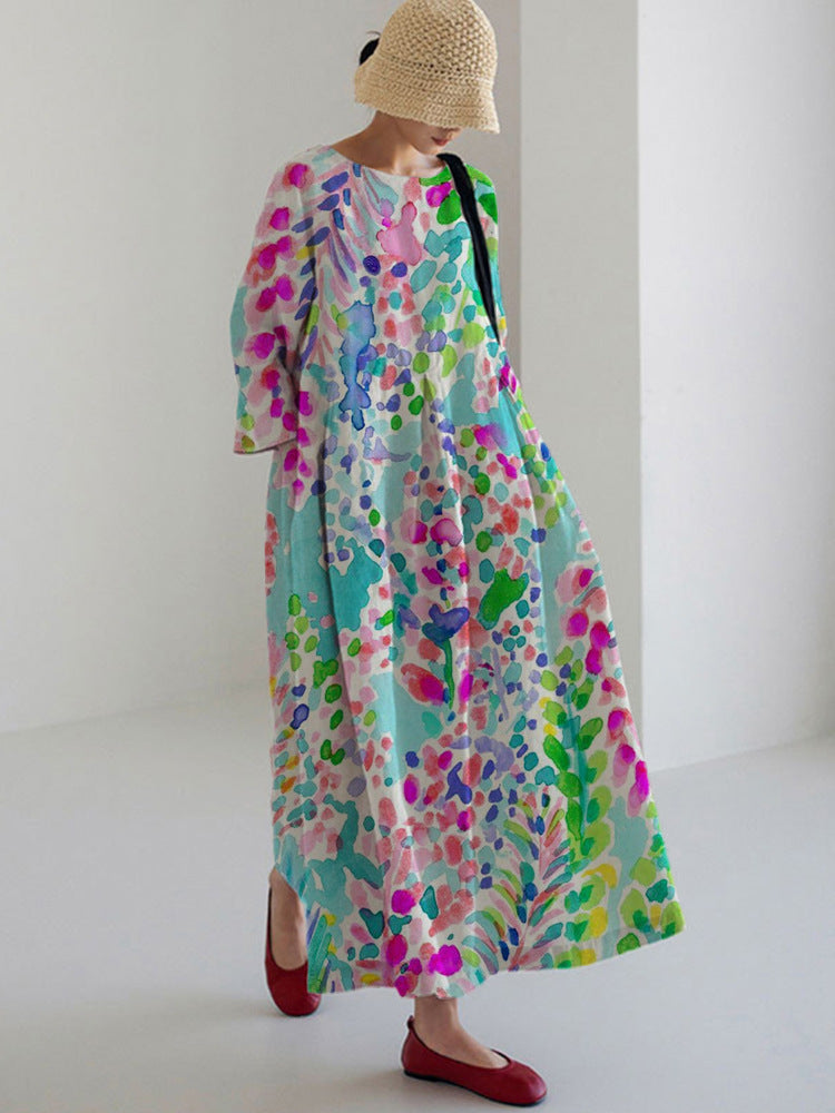Jessica - Sommerliches Druckkleid