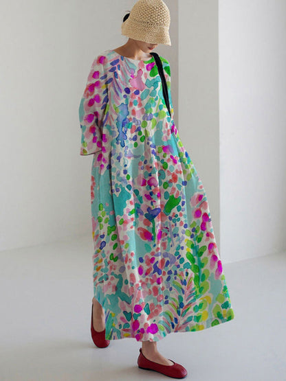 Jessica - Sommerliches Druckkleid