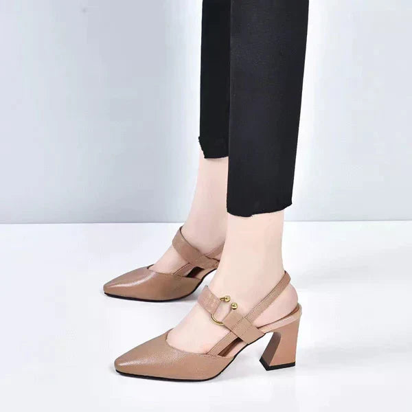 Elegante Sandalen mit orthopädischen Absätzen - Maximina