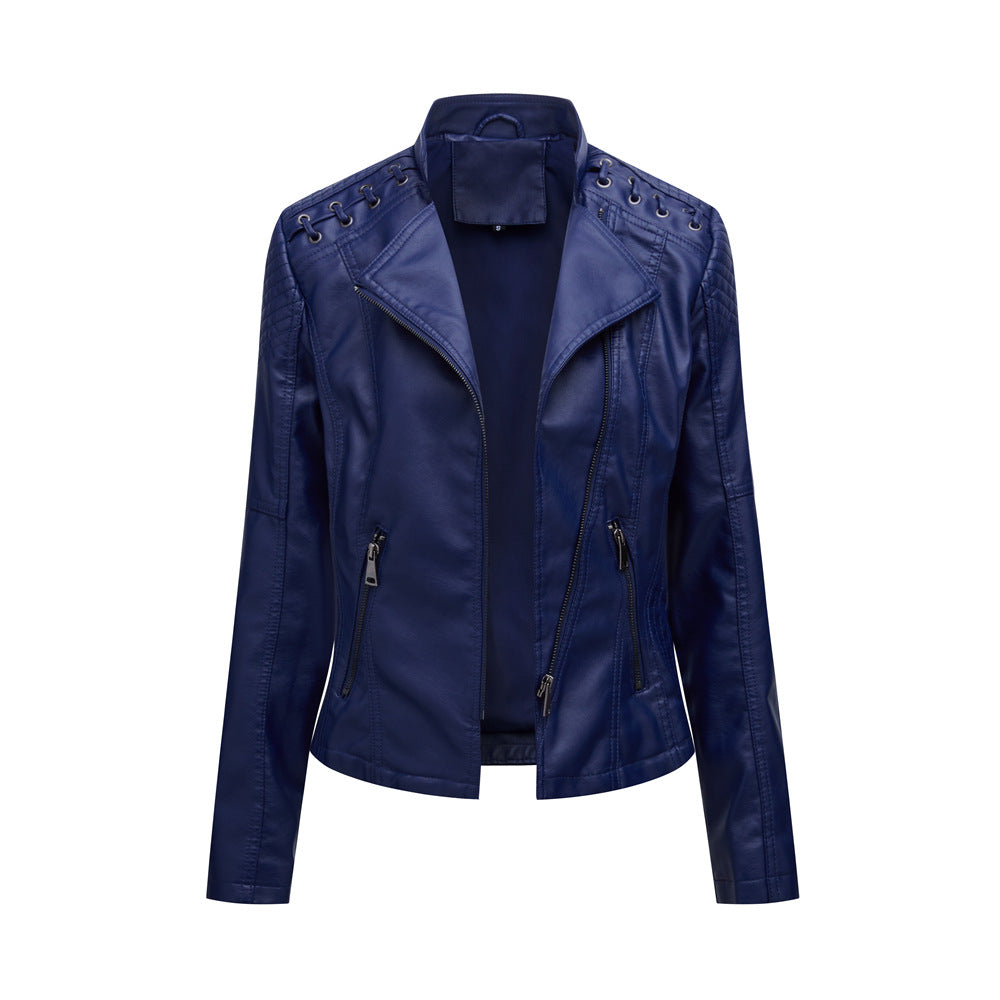 Jacke aus veganem Leder