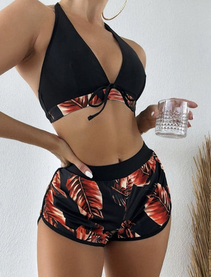 Sexy Bademode-Damen-Bikini-Set