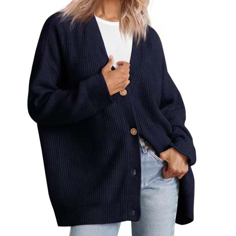 Warme Strickjacke für Frauen