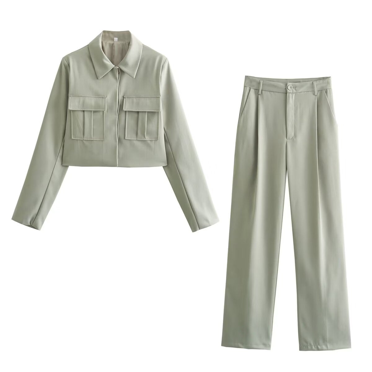 Eira - Lässiger Damen-Blazer-Anzug mit Taschen