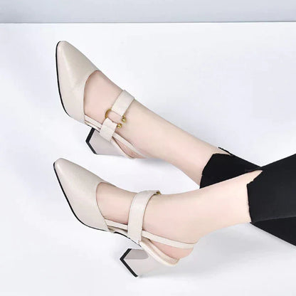 Elegante Sandalen mit orthopädischen Absätzen - Maximina