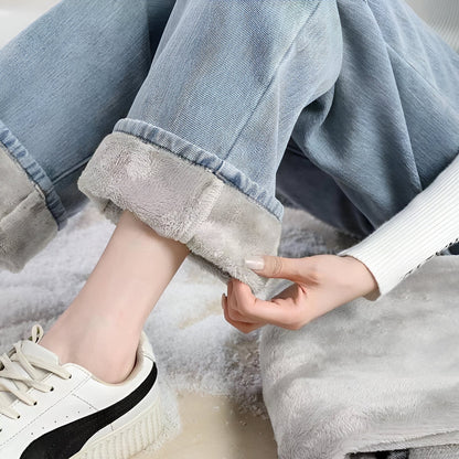 Ricarda | Kuschelige & stylische Fleece-Jeans