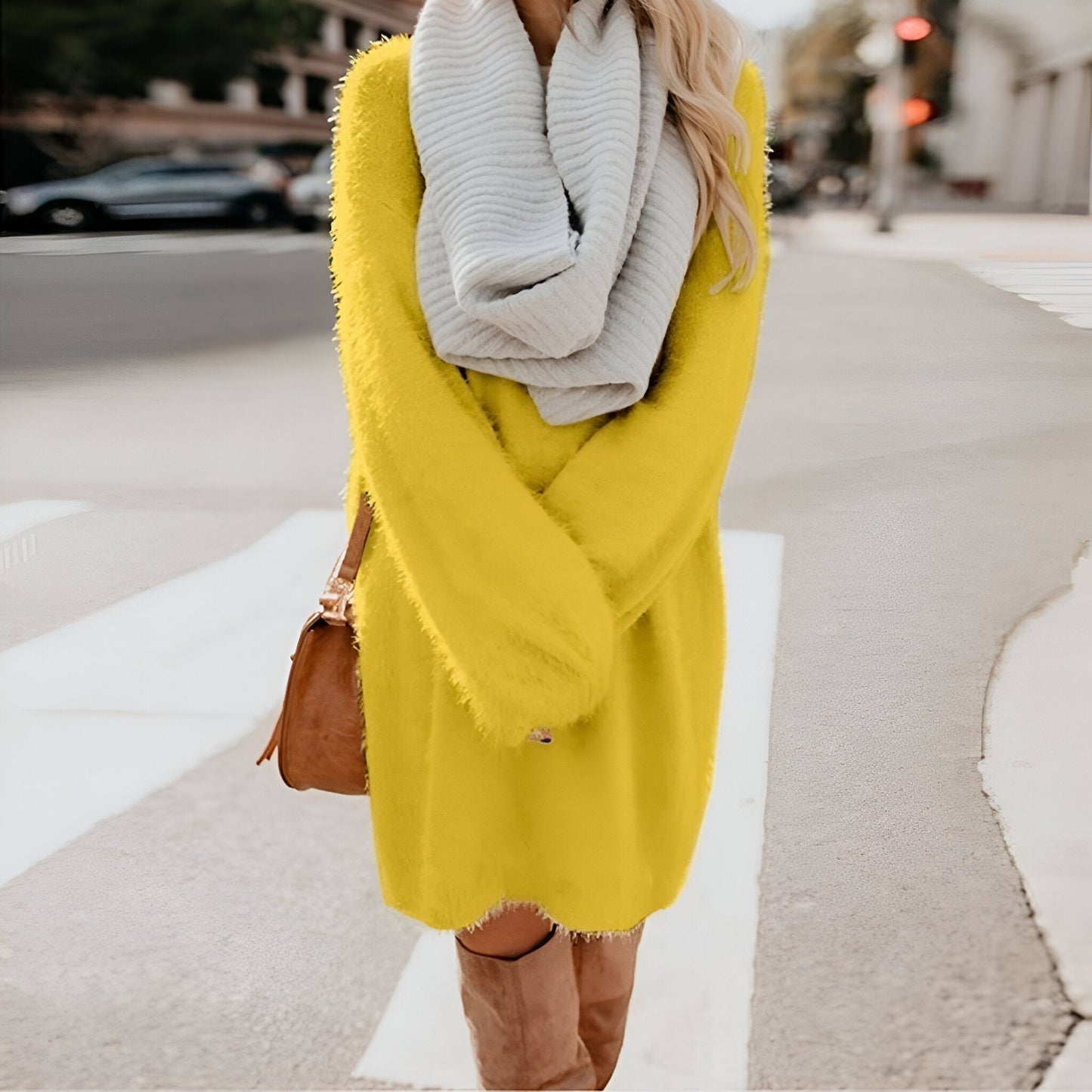 Florine | Kuscheliges Strickkleid