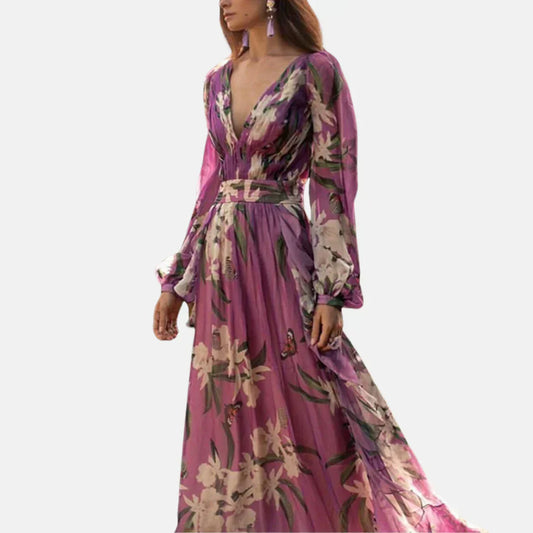 Sommerkleid mit Rüschen und elegantem und modernem Design