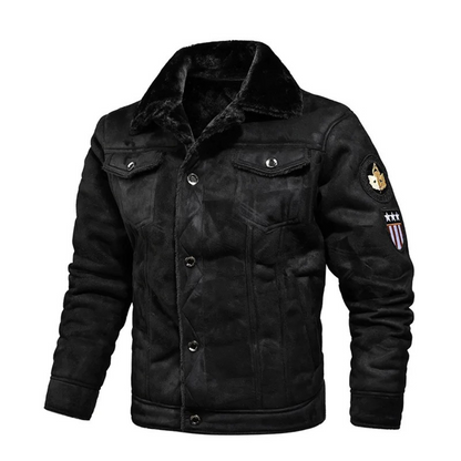 Noxar™ | Warme und vielseitige Lederjacke