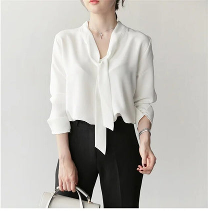 Safiya Bluse | Damenbluse mit langen Ärmeln