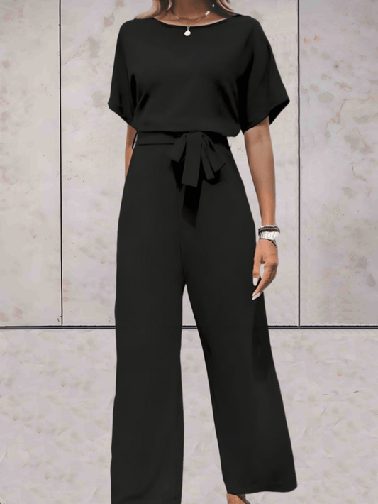 Camille - Eleganter einfarbiger Overall