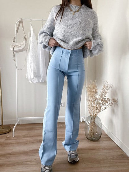 Formal-taillierte Hose-für-Damen