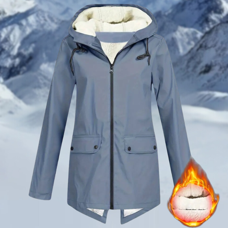 Daleyza - wasserdichte jacke mit kordelzug