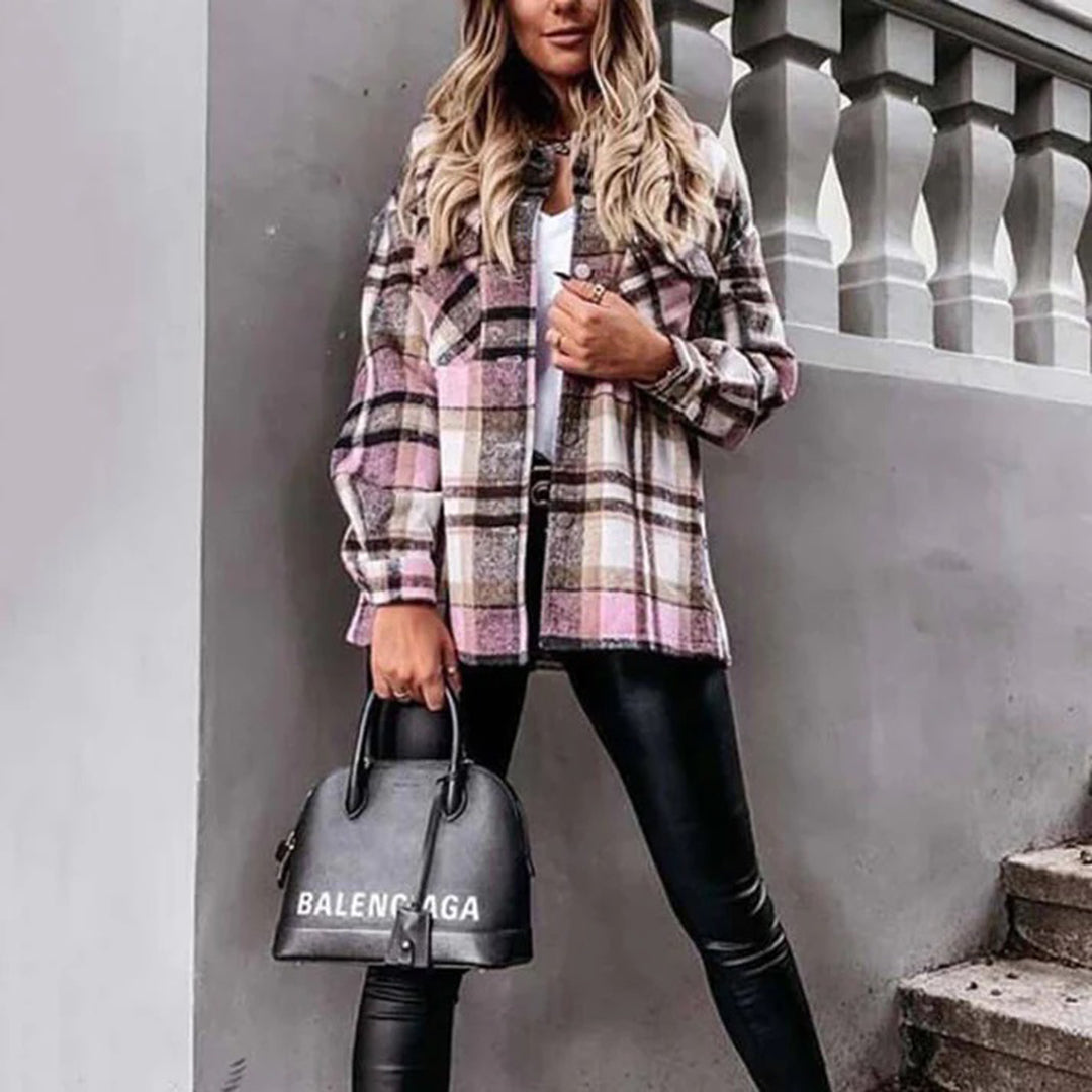 Lotte - Karierte Herbstjacke