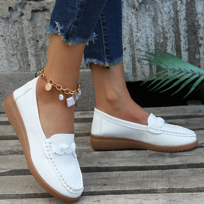 Damenmode Low Top Flats Loafers