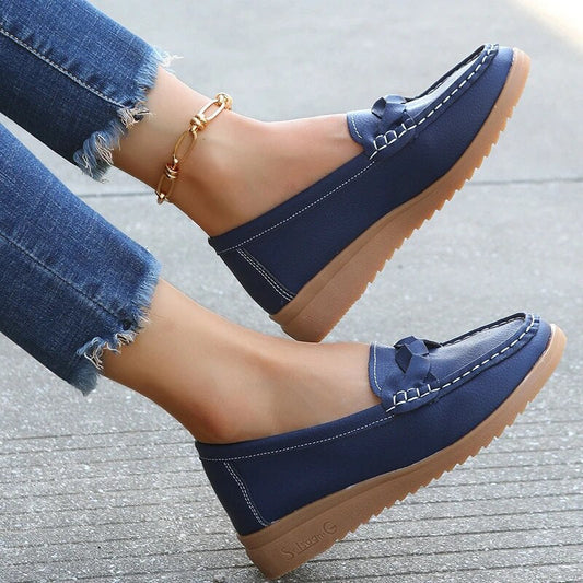 Damenmode Low Top Flats Loafers