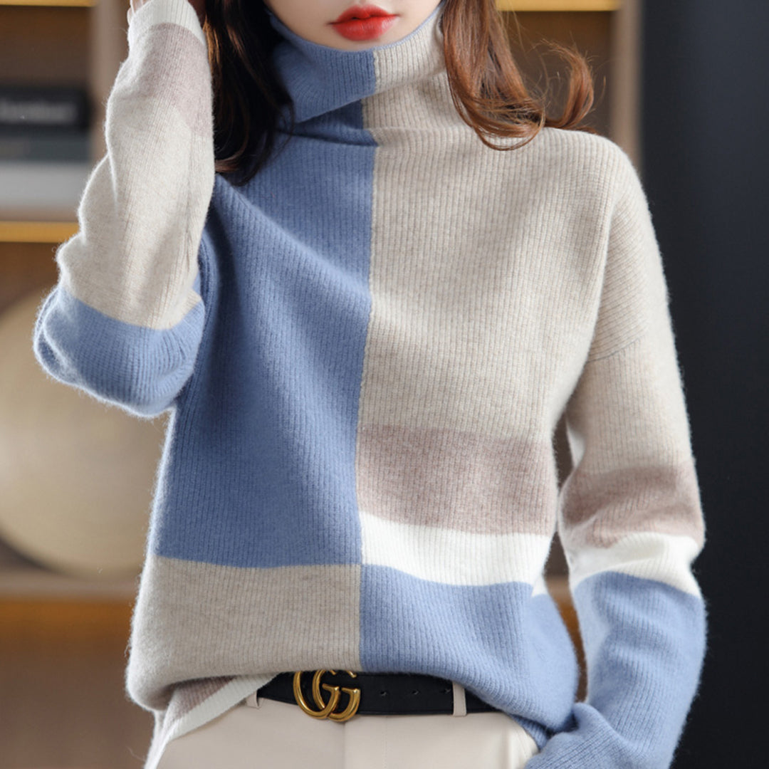 Emily - Lässiger Rollkragenpullover für Frauen