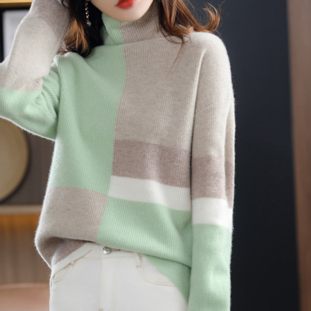 Emily - Lässiger Rollkragenpullover für Frauen