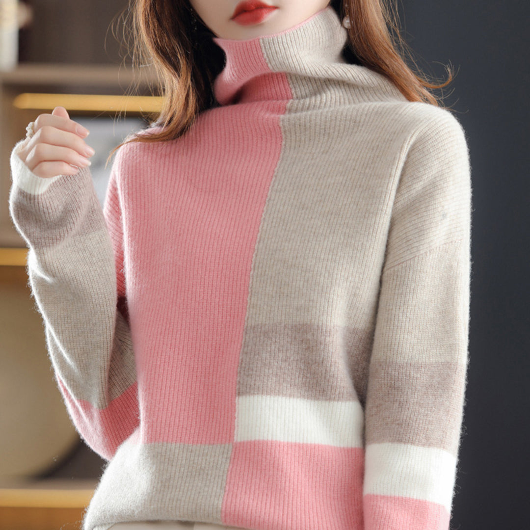 Emily - Lässiger Rollkragenpullover für Frauen