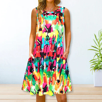 Ivy - Lässiges, lockeres Kleid