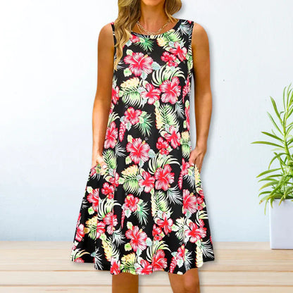Olga - Lässiges, lockeres Kleid