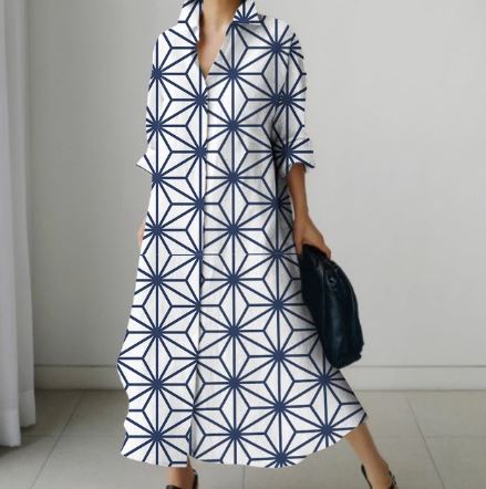 Lula - Bedrucktes Kleid für Frauen