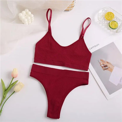 Nahtloses Unterwäsche-Set | Mit sexy hoher Taille!