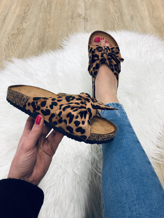 Romi | Leopard Pantoffel