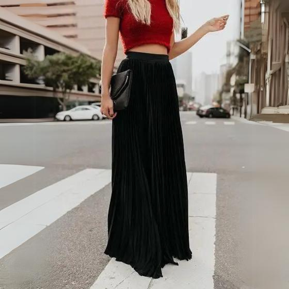 Renata - Eleganter Plissee-Rock