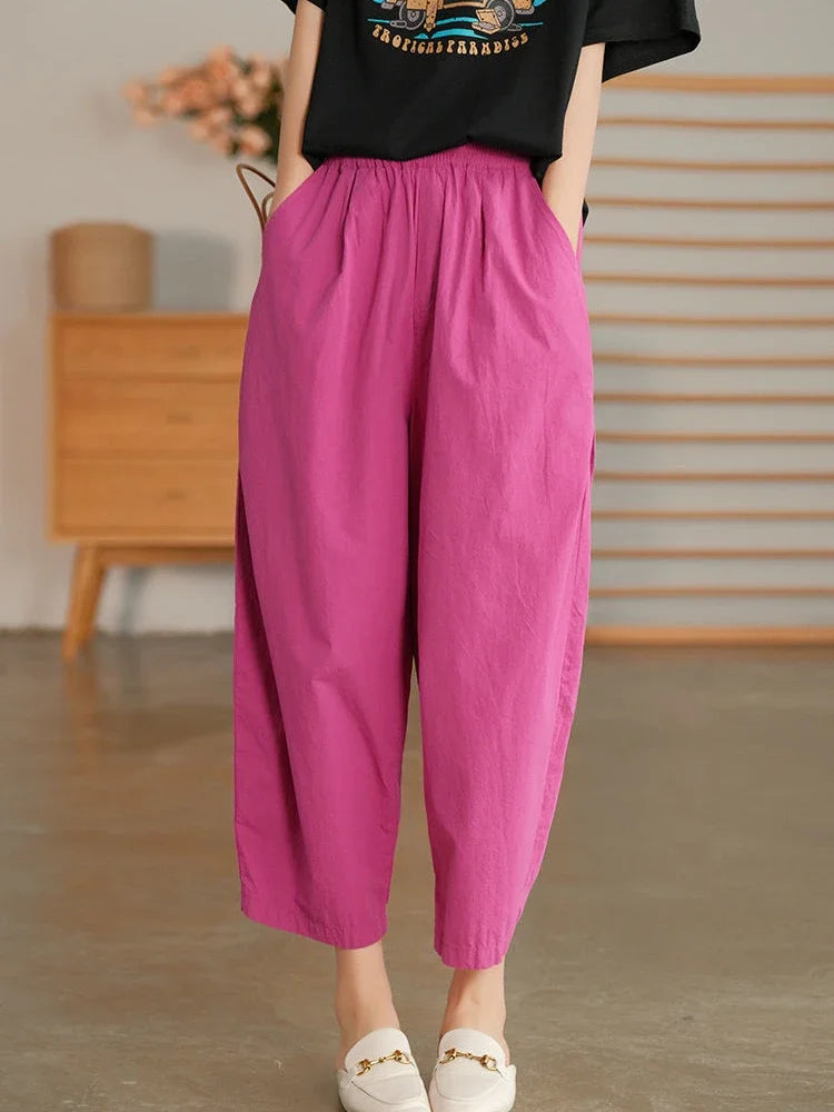 Romina - Elegante Baumwollhosen für Damen